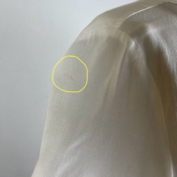 Marc O’ Polo White Ruffle V Neck Top - Picture 5 of 9